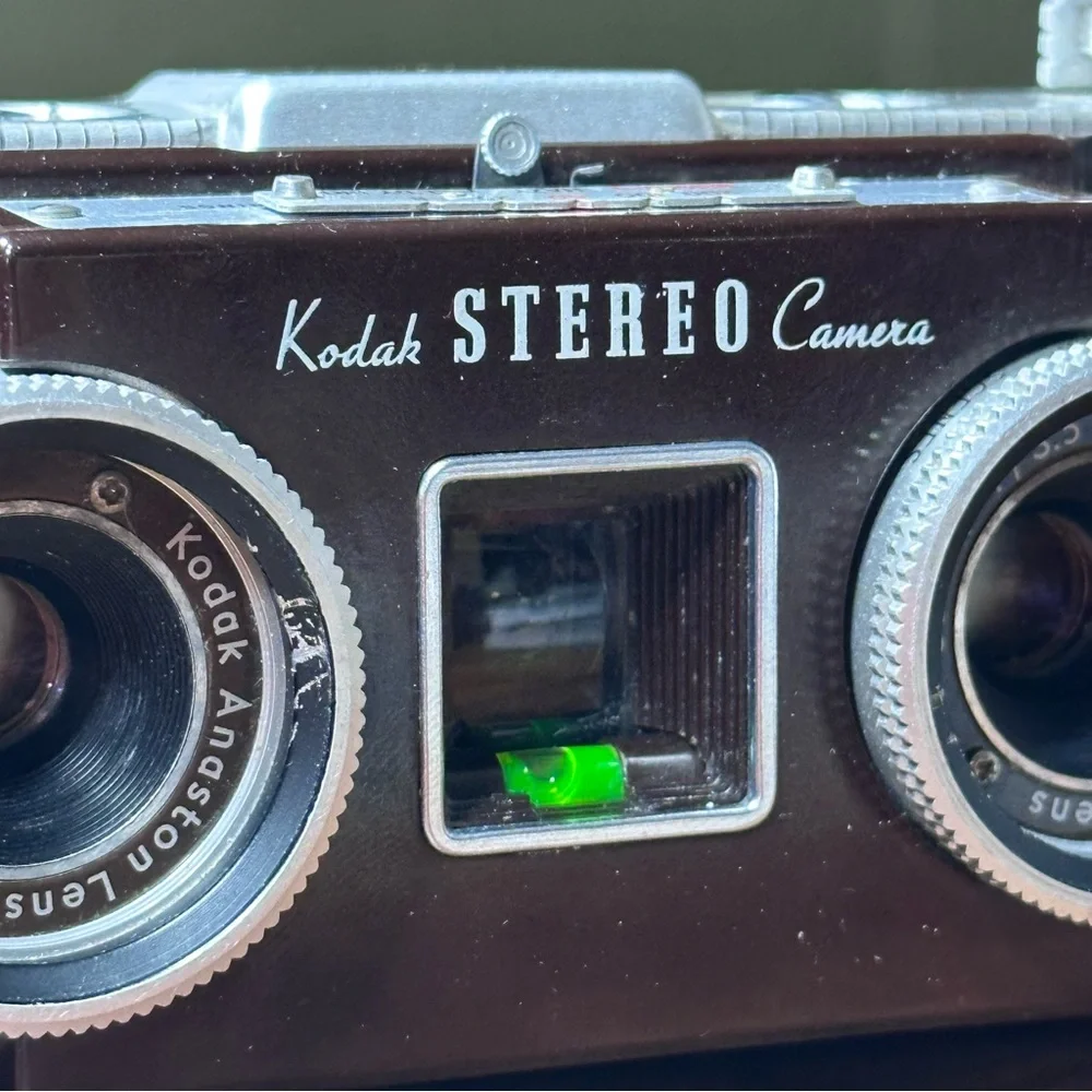 Kodak Stereo 35mm Film Camera - Tested - w/ Original Case & Lens Covers